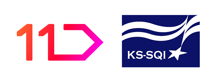 11번가 로고와 KS SQI 로고